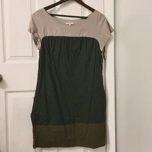 Vince Colorblock Mini Dress